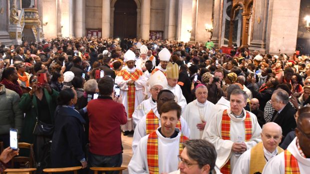 Messe des Antillo-Guyanais à Saint-Sulpice le 11 novembre