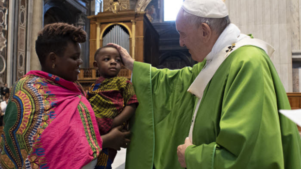 le Pape François et les migrants
