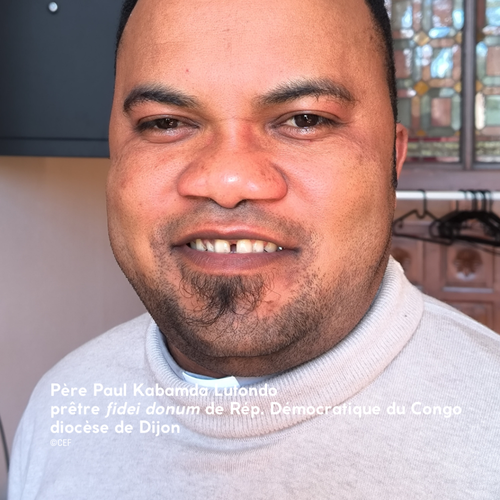 p. Paul Kabamda, prêtre fidei donum de RDC p. Paul Kabamda, prêtre fidei donum de RDC